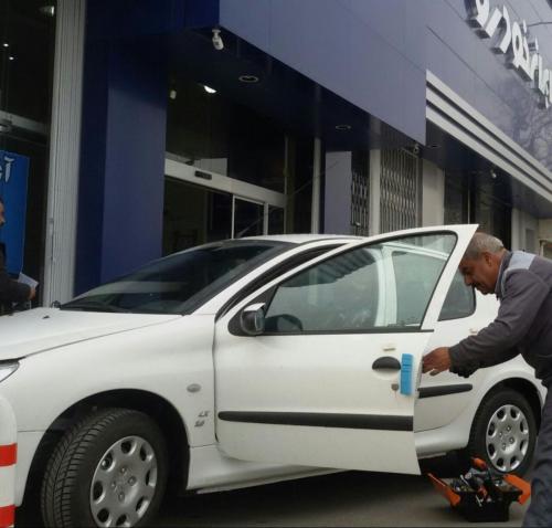 نصب ضد سرقت توساکو در نمایندگی ایران خودرو