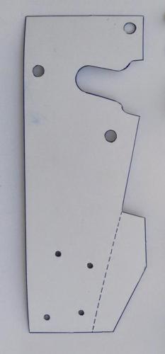 الگوی سوراخکاری جهت نصب بازوهای توساکو